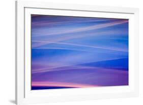 Light Painting Abstract Color Trails-James White-Framed Photographic Print