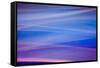 Light Painting Abstract Color Trails-James White-Framed Stretched Canvas