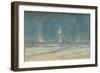 'Light Phenomena in the Polar Night, 22nd November 1893', (1897)-Fridtjof Nansen-Framed Giclee Print