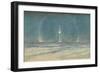 'Light Phenomena in the Polar Night, 22nd November 1893', (1897)-Fridtjof Nansen-Framed Giclee Print