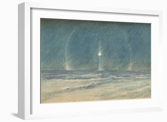 'Light Phenomena in the Polar Night, 22nd November 1893', (1897)-Fridtjof Nansen-Framed Giclee Print