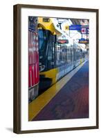 Light Rail Line toward Airport-jrferrermn-Framed Photographic Print