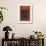 Light Red Over Black-Mark Rothko-Framed Giclee Print displayed on a wall