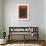 Light Red Over Black-Mark Rothko-Framed Giclee Print displayed on a wall