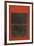 Light Red Over Black-Mark Rothko-Framed Giclee Print