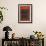 Light Red Over Black-Mark Rothko-Framed Giclee Print displayed on a wall