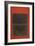 Light Red Over Black-Mark Rothko-Framed Giclee Print