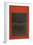 Light Red Over Black-Mark Rothko-Framed Giclee Print