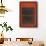 Light Red Over Black-Mark Rothko-Framed Giclee Print displayed on a wall