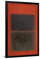 Light Red Over Black-Mark Rothko-Framed Giclee Print