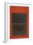 Light Red Over Black-Mark Rothko-Framed Premium Giclee Print