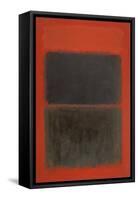 Light Red Over Black-Mark Rothko-Framed Stretched Canvas