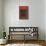 Light Red Over Black-Mark Rothko-Framed Stretched Canvas displayed on a wall