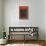 Light Red Over Black-Mark Rothko-Stretched Canvas displayed on a wall