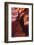 Light Reflections and Swirls in Secret Canyon, Page, Arizona, USA-Michel Hersen-Framed Photographic Print