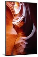 Light Reflections and Swirls in Secret Canyon, Page, Arizona, USA-Michel Hersen-Mounted Photographic Print