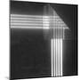 Light Refracting Through Piece of Clear Material-Dmitri Kessel-Mounted Photographic Print