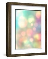 Light Romantic Background-suns_luck-Framed Photographic Print