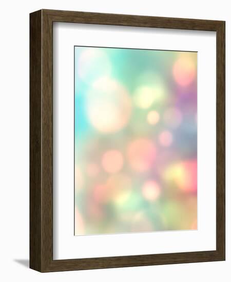 Light Romantic Background-suns_luck-Framed Photographic Print