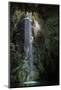 Light shining into Abismo Anhumas or Anhumas Abyss. Serra da Bodoquena, Brazil-Michel Roggo-Mounted Photographic Print