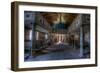 Light Shining Through Door to Church-Nathan Wright-Framed Photographic Print