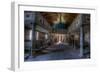Light Shining Through Door to Church-Nathan Wright-Framed Photographic Print