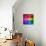 Light Speed. Spectrum of Rainbow Colored Rays.-landio-Stretched Canvas displayed on a wall