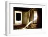 Light Streaming Through Window on Sand Covered House in Kolmanskop Ghost Town-Enrique Lopez-Tapia-Framed Photographic Print