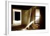 Light Streaming Through Window on Sand Covered House in Kolmanskop Ghost Town-Enrique Lopez-Tapia-Framed Photographic Print