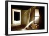 Light Streaming Through Window on Sand Covered House in Kolmanskop Ghost Town-Enrique Lopez-Tapia-Framed Photographic Print