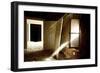 Light Streaming Through Window on Sand Covered House in Kolmanskop Ghost Town-Enrique Lopez-Tapia-Framed Photographic Print