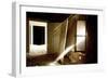 Light Streaming Through Window on Sand Covered House in Kolmanskop Ghost Town-Enrique Lopez-Tapia-Framed Photographic Print