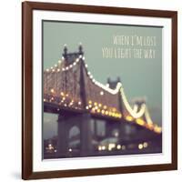 Light the Way-Irene Suchocki-Framed Giclee Print