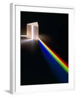 Light Through Prism-David Parker-Framed Photographic Print