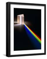 Light Through Prism-David Parker-Framed Photographic Print