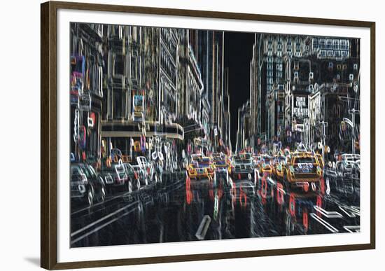 Light Traces-Tony Koukos-Framed Giclee Print