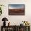 Light Trail In Badlands-Belinda Shi-Framed Stretched Canvas displayed on a wall
