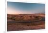 Light Trail In Badlands-Belinda Shi-Framed Photographic Print