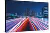 Light Trails in Tokyo Japan-Trends International-Stretched Canvas