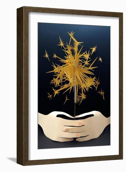 Light Up the Night, 2016-Isobel Barber-Framed Giclee Print