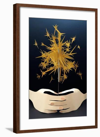 Light Up the Night, 2016-Isobel Barber-Framed Giclee Print