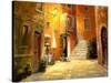 Lighted Alley-Haixia Liu-Stretched Canvas