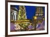 Lighted Sign at Gendarmenmarkt Christmas Market-Jon Hicks-Framed Photographic Print