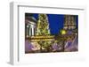 Lighted Sign at Gendarmenmarkt Christmas Market-Jon Hicks-Framed Photographic Print