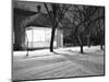 Lighted South Dakota Porch in Winter-John Vachon-Mounted Photographic Print