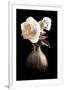 Lighted White Roses-Christine Zalewski-Framed Premium Giclee Print