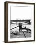 Lighter on the Thames Going Downstream Towards Southwark Bridge, London, C1905-null-Framed Photographic Print