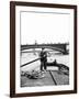 Lighter on the Thames Going Downstream Towards Southwark Bridge, London, C1905-null-Framed Photographic Print