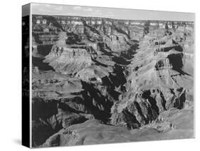 Lighter Shadows "Grand Canyon National Park" Arizona 1933-1942-Ansel Adams-Stretched Canvas