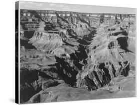 Lighter Shadows "Grand Canyon National Park" Arizona 1933-1942-Ansel Adams-Stretched Canvas